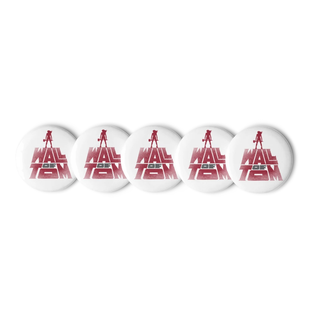 Set of Buttons- Classic Logo