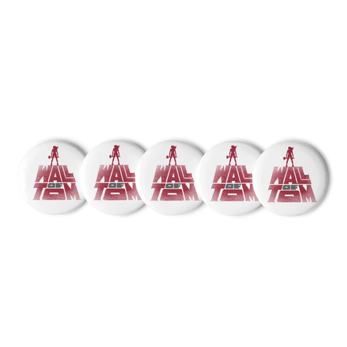 Set of Buttons- Classic Logo
