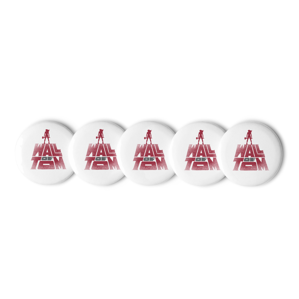 Set of Buttons- Classic Logo